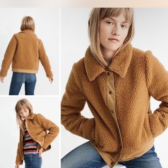 Madewell Jackets & Blazers - SOLD: Madewell Sherpa Jacket  - SOLD